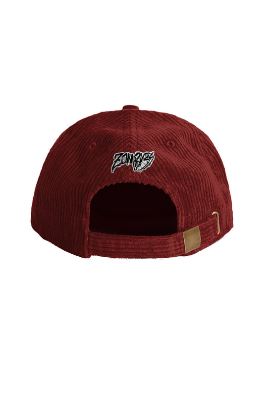 Cord Cap- ZOMB RED 2X EMB