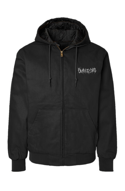 Canvas Workwear Jacket- Black