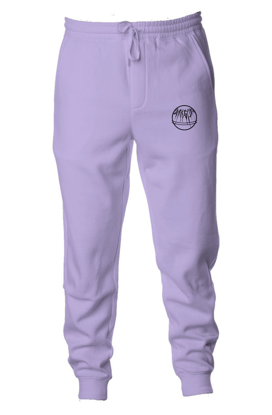 Midweight Fleece Joggers- Purple